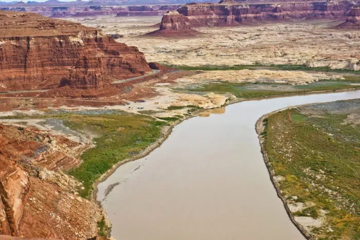 Framed Print : North America, USA, Utah, Glen Canyon National Recreation Area, Hite Overlook Colorado River Framed Print : North America, USA, Utah, Glen Canyon National Recreation Area, Hite Overlook Colorado River