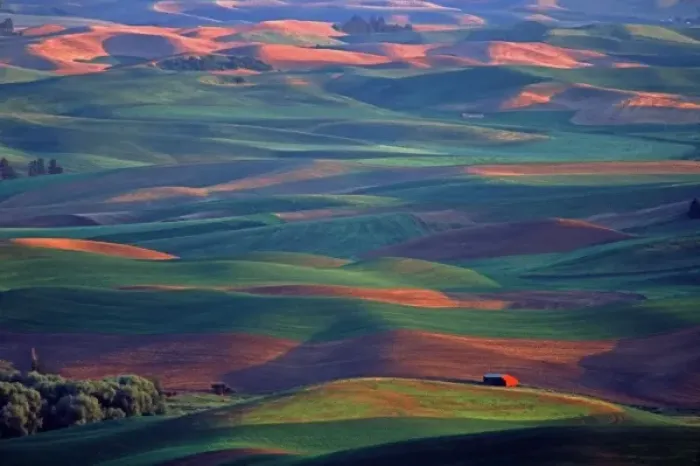 Framed Print : North America, USA, Washington. Late afternoon vista from Steptoe Butte Framed Print : North America, USA, Washington. Late afternoon vista from Steptoe Butte