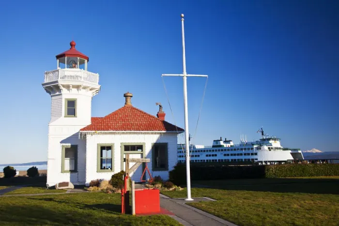 Framed Print : North America; USA; Washinton; Mukliteo; Mukliteo Lighthouse Framed Print : North America; USA; Washinton; Mukliteo; Mukliteo Lighthouse