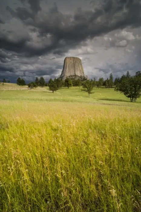 Framed Print : North America, USA, Wyoming, Devils Tower National Monument Framed Print : North America, USA, Wyoming, Devils Tower National Monument