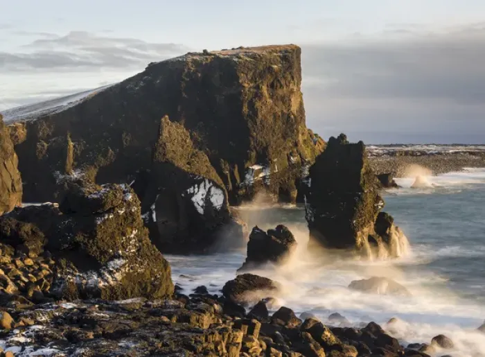 Framed Print : North Atllantic coast during winter near Reykjanesviti and Valahnukur. europe, northern europe Framed Print : North Atllantic coast during winter near Reykjanesviti and Valahnukur. europe, northern europe