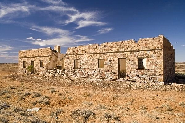 North Peake Creek Railway Station Ruins (Old Ghan Railway), Oodnadatta Track, Outback