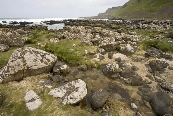 Framed Print : Northern Ireland, basaltic rock formations, World Heritage Site, County Antrim, coast Framed Print : Northern Ireland, basaltic rock formations, World Heritage Site, County Antrim, coast