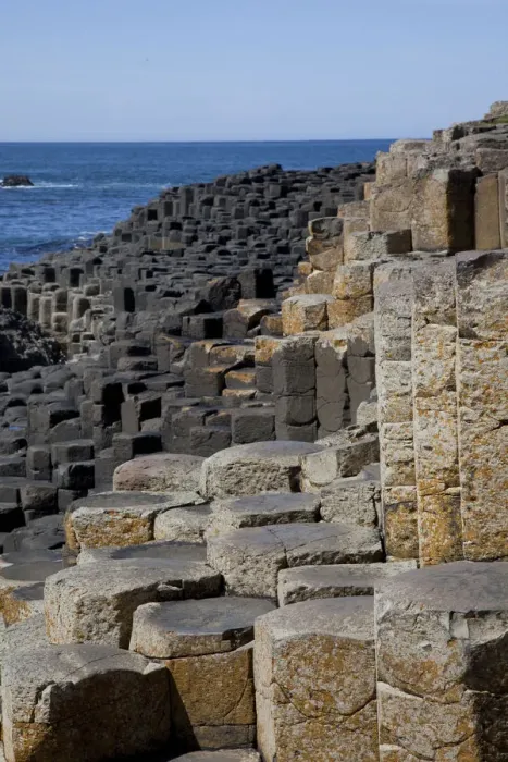 Framed Print : Northern Ireland, County Antrim, Giants Causeway, near Bushmills, geologic hexagonal