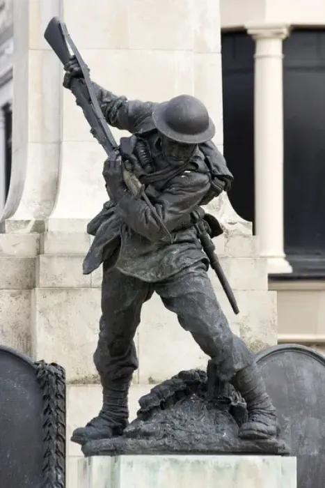 Framed Print : Northern Ireland, Derry, Londonderry, war memorial, angel, remembrance, soldier, stab Framed Print : Northern Ireland, Derry, Londonderry, war memorial, angel, remembrance, soldier, stab