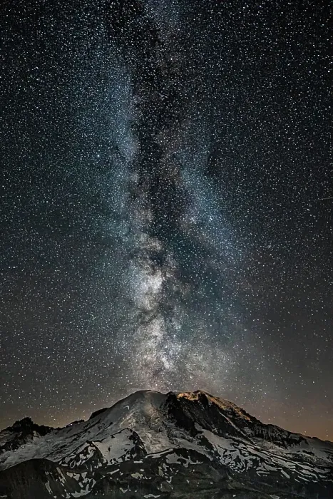 Framed Print : Northern portion of Mt. Rainier National Park