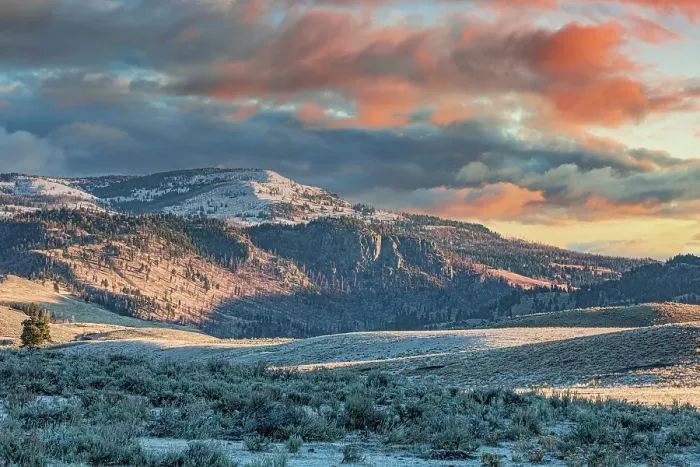 Framed Print : Northern Range of Yellowstone National Park Framed Print : Northern Range of Yellowstone National Park