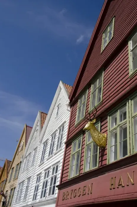 Framed Print : Norway, Bergen. Downtown old Hanseatic historic area of Bryggen, UNESCO World Heritage Framed Print : Norway, Bergen. Downtown old Hanseatic historic area of Bryggen, UNESCO World Heritage