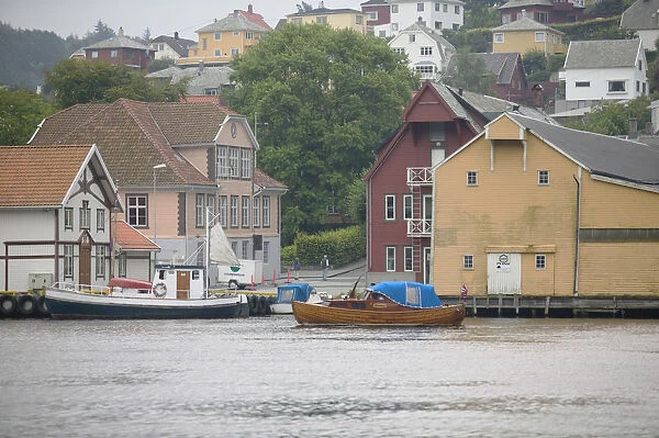 Norway, Egersund waterfront