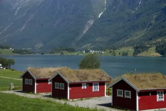 Framed Print : Norway, Geiranger / Hellesylt. Typical waterfront view from scenic road between Hellesylt & Geiranger Framed Print : Norway, Geiranger / Hellesylt. Typical waterfront view from scenic road between Hellesylt & Geiranger