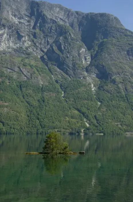 Framed Print : Norway, Geirangerfjord District. Scenic view of Jostedalsbreen National Park Framed Print : Norway, Geirangerfjord District. Scenic view of Jostedalsbreen National Park