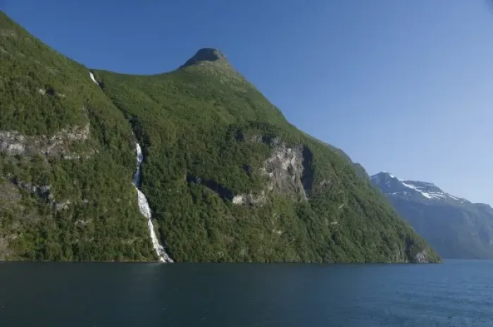 Framed Print : Norway, Geirangerfjord, Geiranger. Scenic fjord views near Geiranger. UNESCO Framed Print : Norway, Geirangerfjord, Geiranger. Scenic fjord views near Geiranger. UNESCO