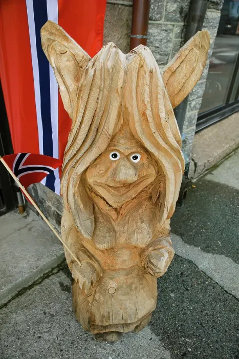 Framed Print : Norway. Gnome. (Editorial Use Only) Framed Print : Norway. Gnome. (Editorial Use Only)