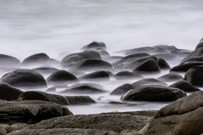 Framed Print : Norway, Lofoten Islands. Uttakleiv Beach