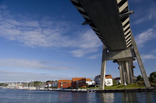 Norway, Stavanger. Bridge from Stavanger to outter island