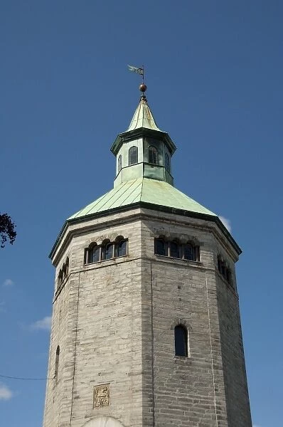 Norway, Stavanger. Historic Valberg Tower & Guards Museum (aka Valberg Tarnet)