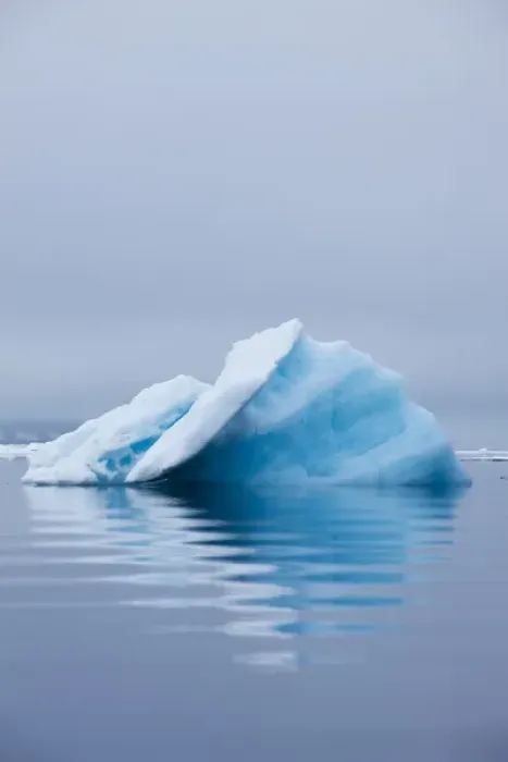 Framed Print : Norway, Svalbard, Nordaustlandet, Melting iceberg along Wahlberg Island in fog Framed Print : Norway, Svalbard, Nordaustlandet, Melting iceberg along Wahlberg Island in fog