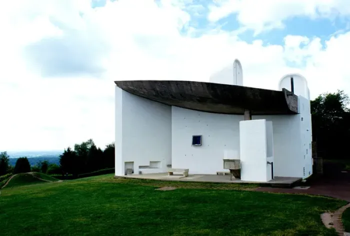 Framed Print : Notre Dame de Haut by Le Corbusier. Ronchamp, Haute-Saone, Franche-Comte Framed Print : Notre Dame de Haut by Le Corbusier. Ronchamp, Haute-Saone, Franche-Comte