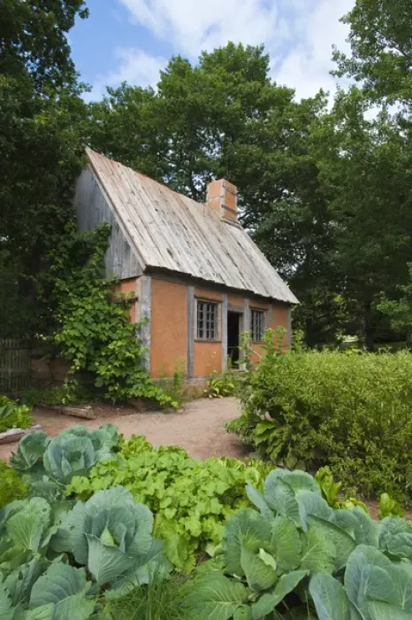 Framed Print : Nova Scotia, Canada. Annapolis Royal Historic Gardens