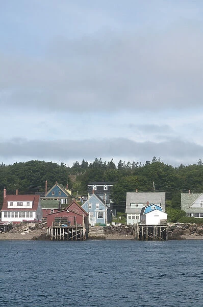 Nova Scotia, Canada. Westport village, Brier Island