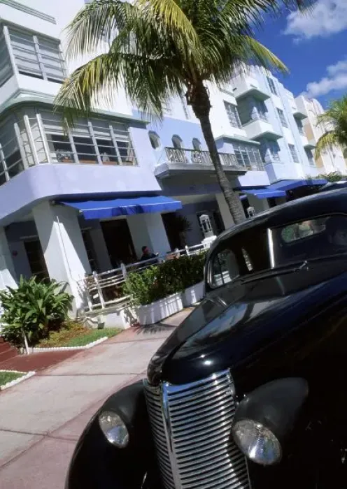 Framed Print : Ocean Drive, Miami Beach Florida