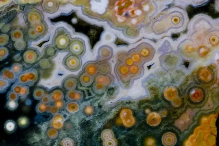 Framed Print : Ocean Jasper from Madagascar
