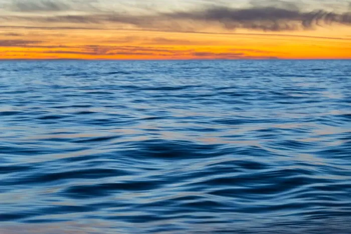 Framed Print : Ocean waves at sunset, Greenland Framed Print : Ocean waves at sunset, Greenland
