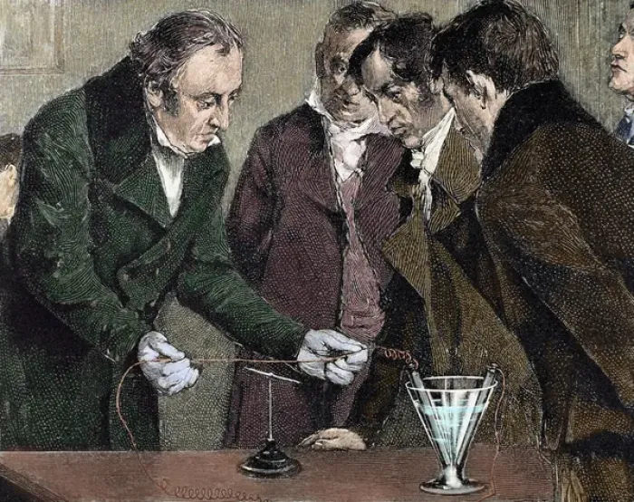 Framed Print : Oersted, Hans Christian (Copenhagen Rudkobing, 1777-1851). Danish physicist and chemist Framed Print : Oersted, Hans Christian (Copenhagen Rudkobing, 1777-1851). Danish physicist and chemist