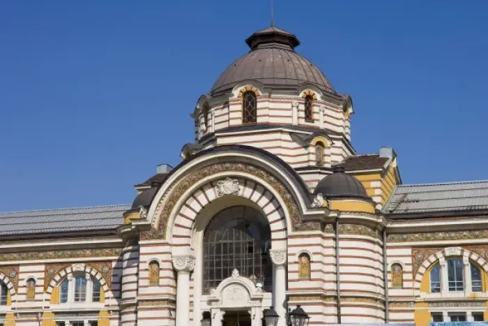 Framed Print : Old City Baths, Sofia, Bulgaria