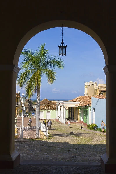 Old city gate, Trinidad, UNESCO World Heritage site, Cuba