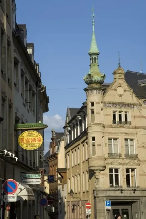 Framed Print : Old city, Luxembourg
