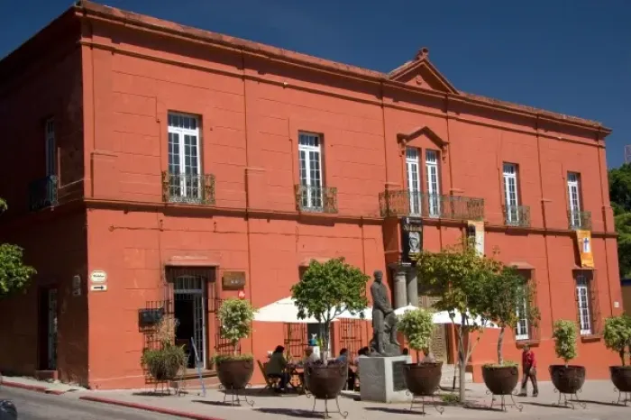 Framed Print : An old hacienda at Cuernavaca in the State of Morelos, Mexico