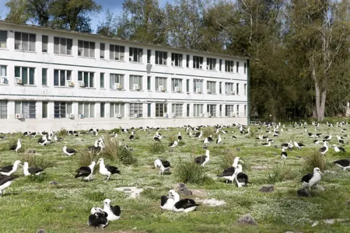 Framed Print : The old military barrack has been transformed in a cozy lodge for visitors Framed Print : The old military barrack has been transformed in a cozy lodge for visitors