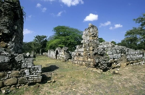 Old ruins, Panama City, Panama