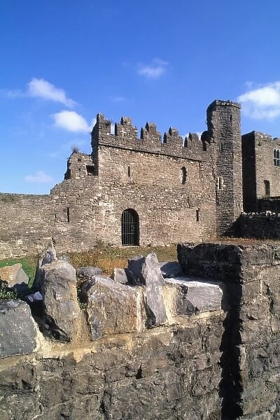 Old Swords castle built in 1060 in Swords Ireland