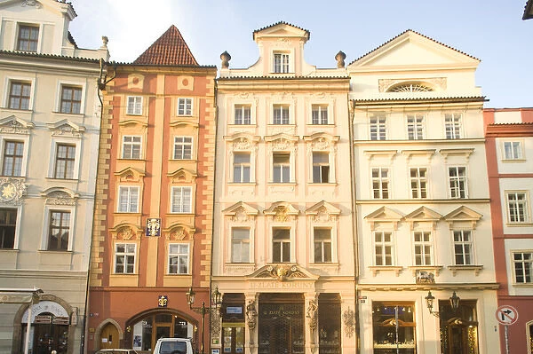 Old Town Buildings near Old Town Square, Historical Center of Prague-UNESCO World Cultural