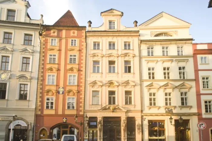 Framed Print : Old Town Buildings near Old Town Square, Historical Center of Prague-UNESCO World Cultural Framed Print : Old Town Buildings near Old Town Square, Historical Center of Prague-UNESCO World Cultural