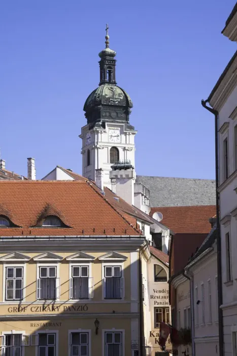 Framed Print : The Old Town of Gyor, Hungary Framed Print : The Old Town of Gyor, Hungary