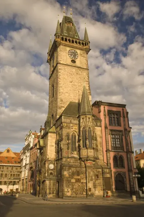 Framed Print : Old Town Hall & The Astronomical Clock, founded in 1338, Historical Center of Prague-UNESCO Framed Print : Old Town Hall & The Astronomical Clock, founded in 1338, Historical Center of Prague-UNESCO