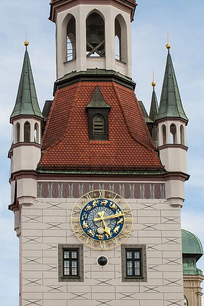 Old Town Hall clock tower Munich, Bavaria, Germany