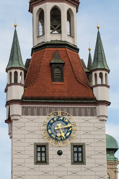 Framed Print : Old Town Hall clock tower Munich, Bavaria, Germany Framed Print : Old Town Hall clock tower Munich, Bavaria, Germany