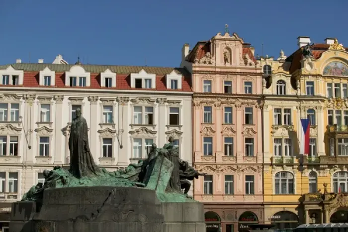 Framed Print : old town square, Czech Republic, prague Framed Print : old town square, Czech Republic, prague