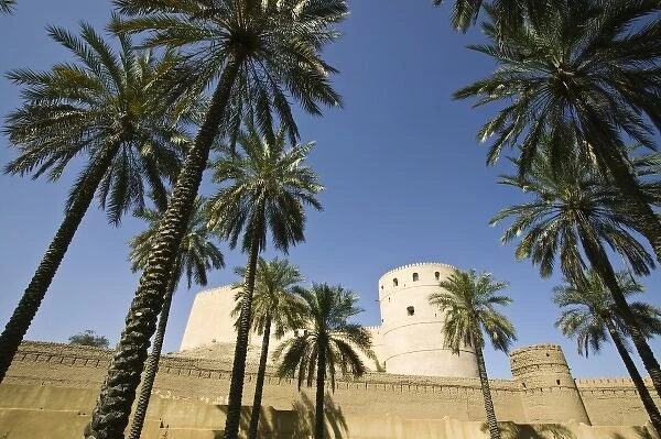 Oman, The Batinah Plain, Rustaq. Rustaq, once Omans Capital in the 17th century