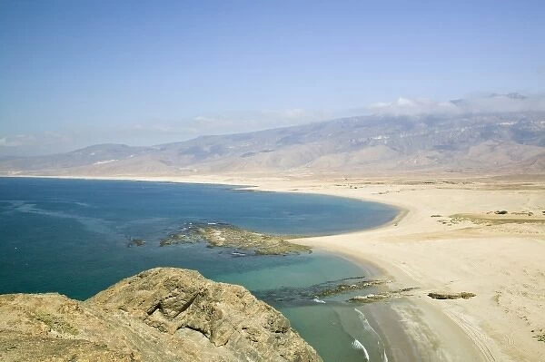 Oman, Dhofar Region, Mirbat. Mirbat Coast by the Arabian Sea