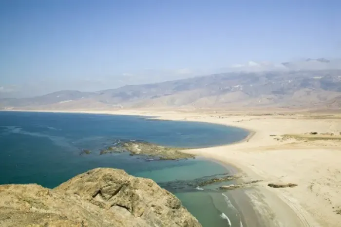Framed Print : Oman, Dhofar Region, Mirbat. Mirbat Coast by the Arabian Sea Framed Print : Oman, Dhofar Region, Mirbat. Mirbat Coast by the Arabian Sea