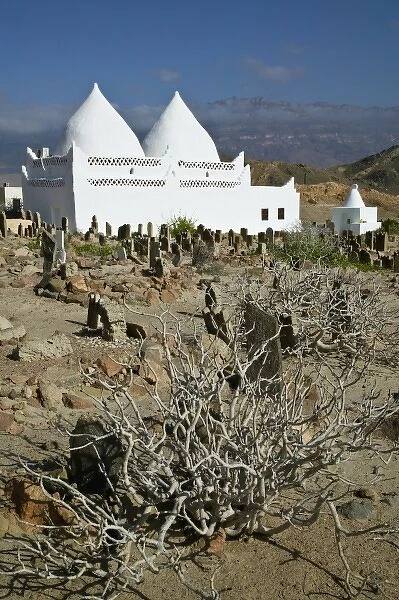 Oman, Dhofar Region, Mirbat. Tomb of Bin Ali, Muslim Saint