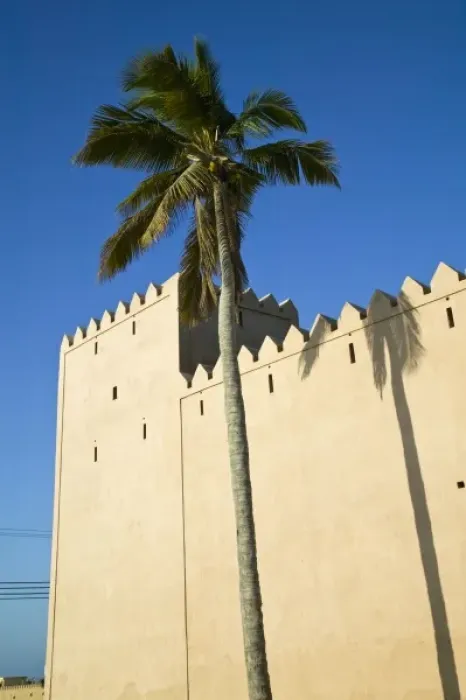 Framed Print : Oman, Dhofar Region, Taqah. Old Fortress