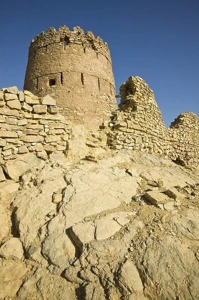 Oman, Sharqiya Region, Ras Al Hadd Area. Village Watchtower