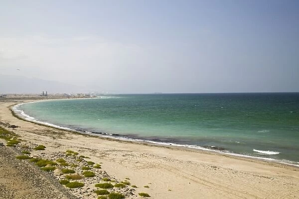 Oman, Sharqiya Region, Sur. View of Sur Beach