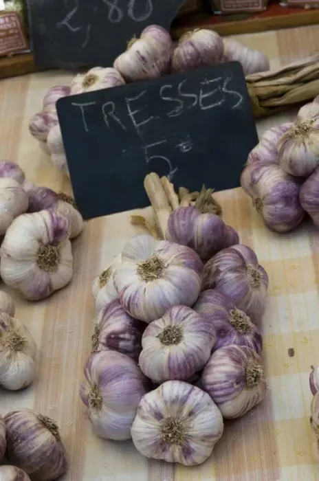 Framed Print : Onions, Moustiers-Sainte-Marie, Provence, France